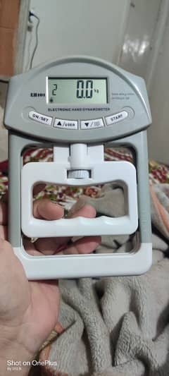 Digital LCD Hand Dynamometer for Grip Power