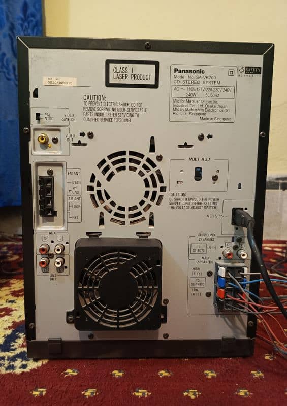 Panasonic 4800 Watts sound system 4
