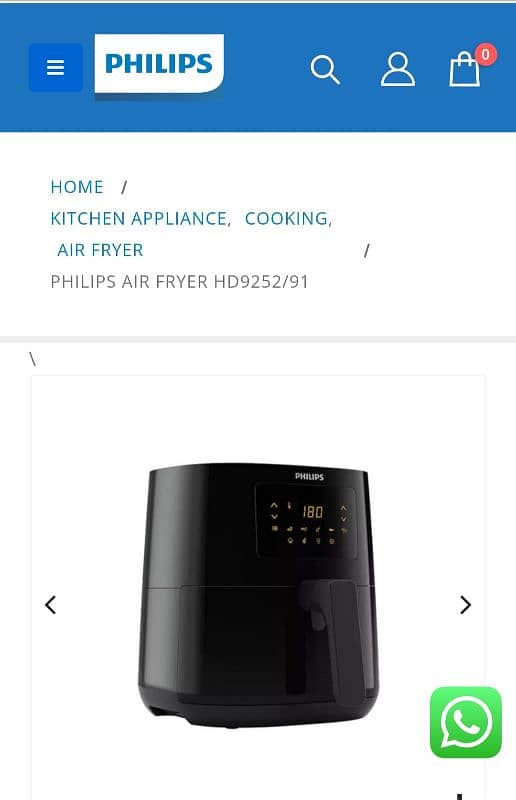 PHILIPS Airfryer 9252/91 1