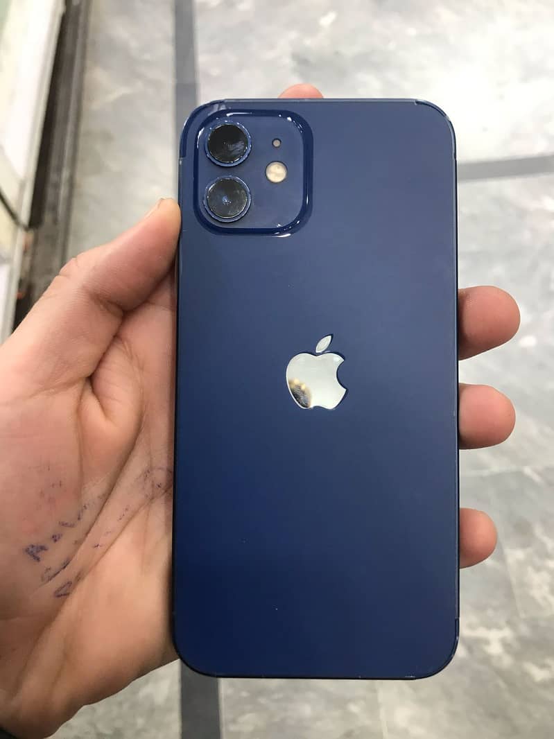 IPHONE 12 64 90 HEALTH BLUE FACTORY UNLOCK ONLY PHONE SIMS NOT CONFIRM 1
