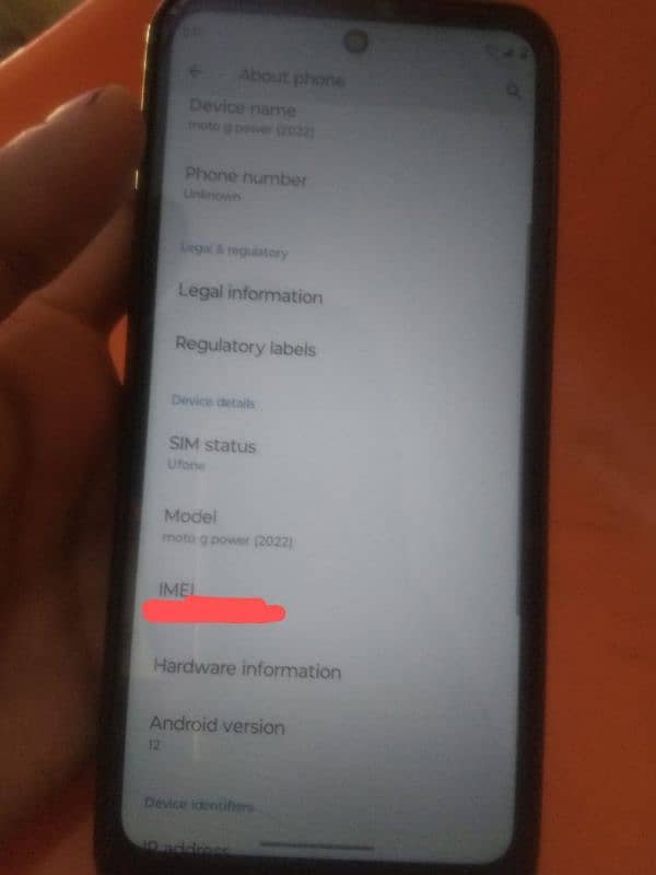 moto g power 2022  4Gb/ 64ram 5000mh battery 3