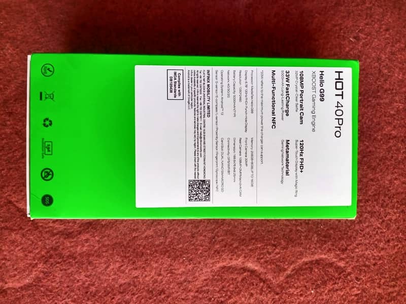 Infinix Hot 40 Pro (8gb+256gb) 11