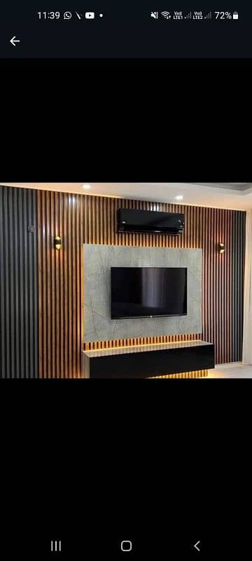 Media Wall available with fitting