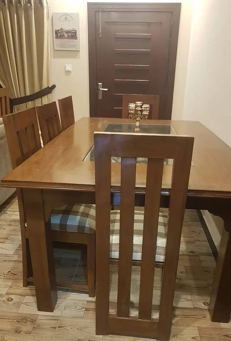 Dining Table (Walnut Wood - Solid) 3