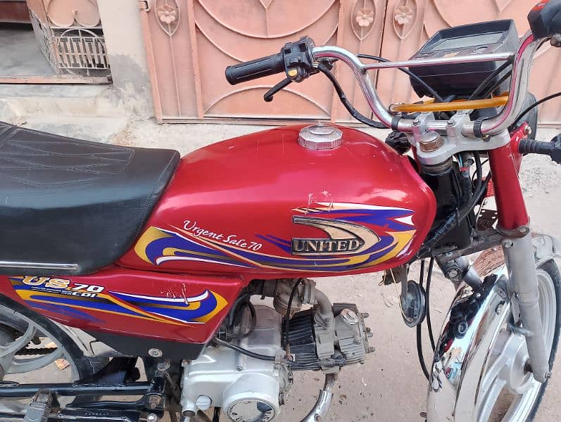 United 70cc With Alloy Rim 3