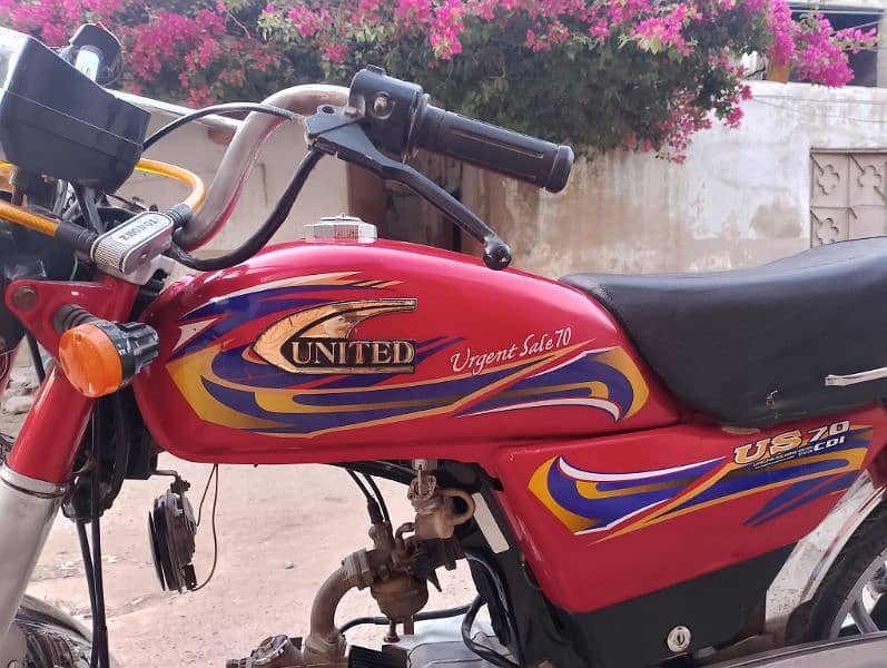 United 70cc With Alloy Rim 5