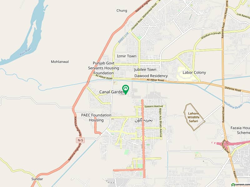 Get Your Dream Prime Location Commercial Plot In Canal Garden - Block D Lahore 0