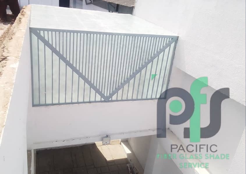 Fiber shades/fiberglass sheets/fiberglass window/fiber steel work 9