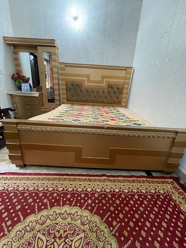 Bed for sale with mattress 1