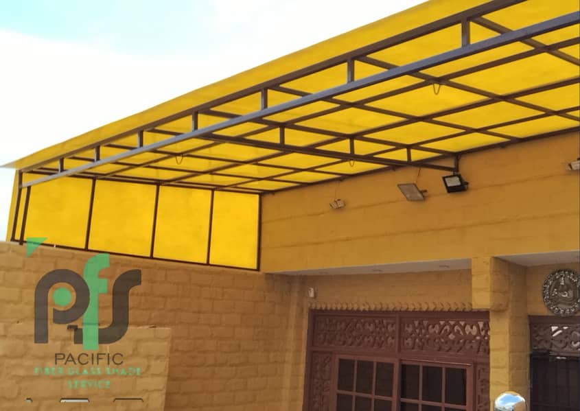 Fiber shades/fiberglass sheets/fiberglass window/fiber steel work 2