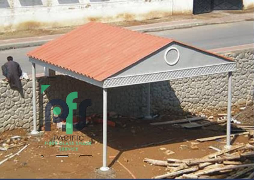 Fiber shades/fiberglass sheets/fiberglass window/fiber steel work 3