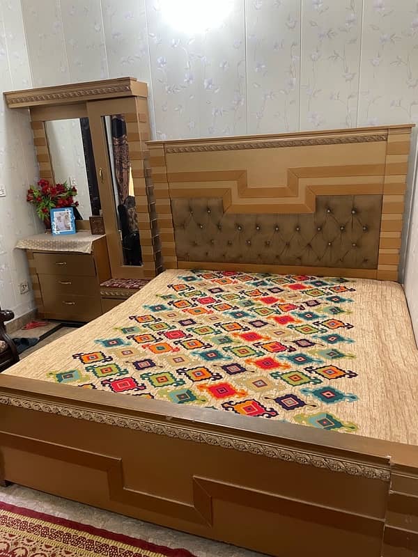 Bed for sale with mattress 15
