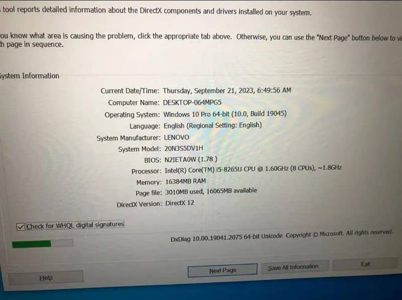 Lenovo Thinkpad T490 Core i5 8th Gen 16gb Ram touch screen 6