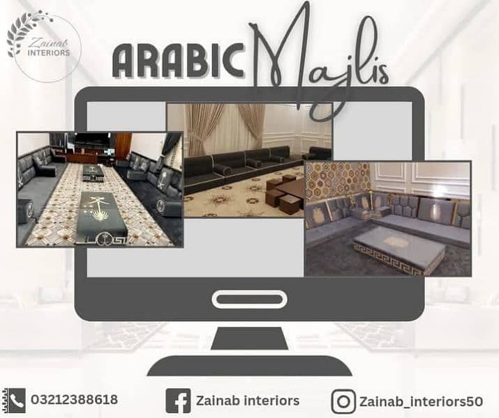sofa set and Arabic majlis 3