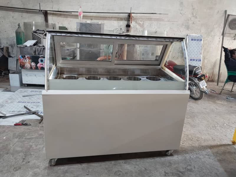 Ice Cream Display Freezer / ICE Cream counter Display Freezer for sal 2