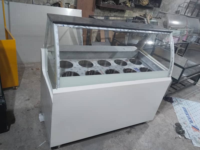 Ice Cream Display Freezer / ICE Cream counter Display Freezer for sal 5