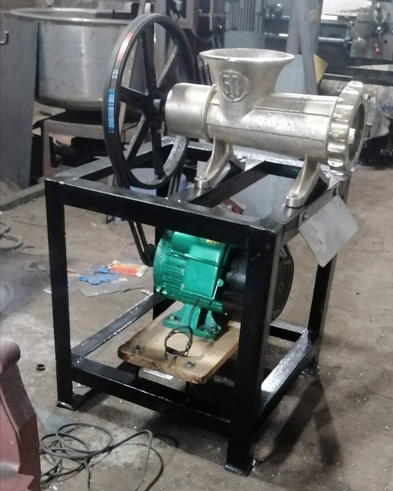 Qeema Machine / Meat Mincer Machine / Meat Cutter Machine 5