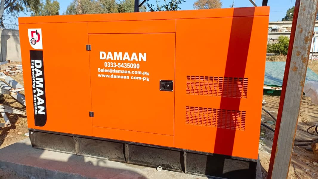 100kva new Diesel Generator Cummins in canopy for sale 0
