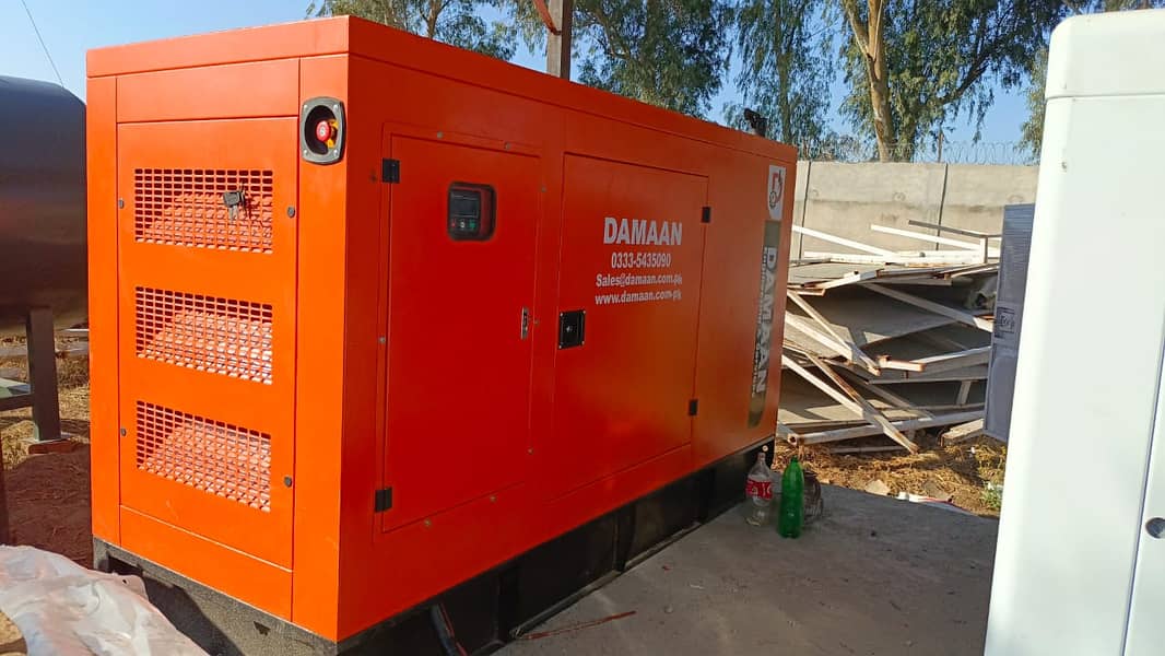 100kva new Diesel Generator Cummins in canopy for sale 5