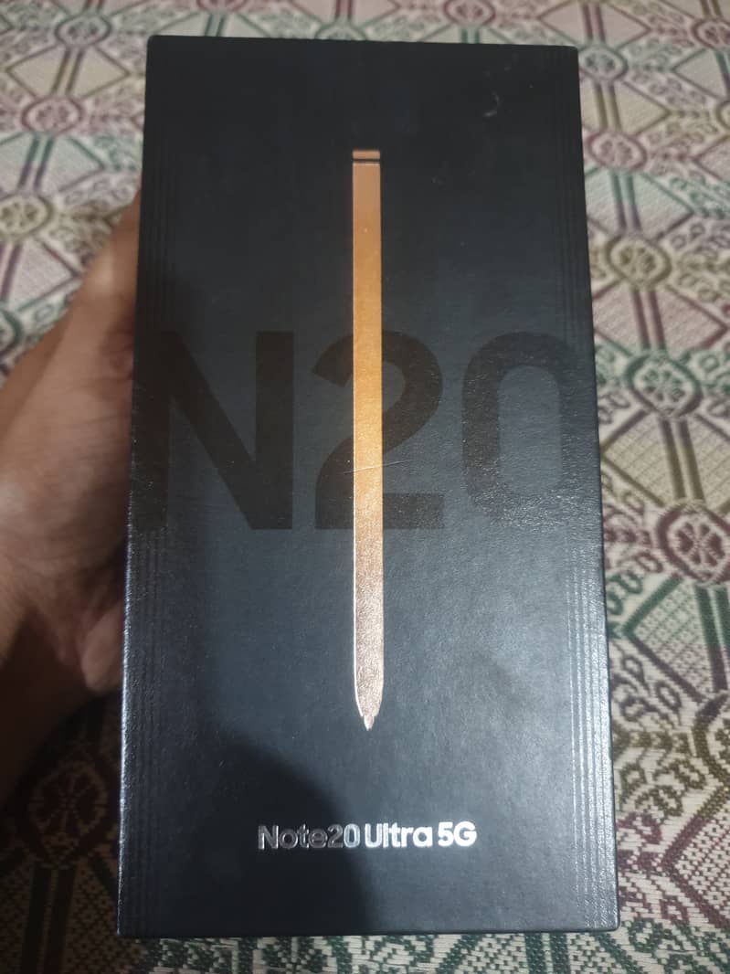 Note 20 Ultra 5G. Official Pta Approved. 256GB. Full Box. Mystic Bronze. 10