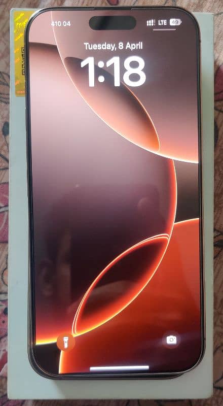Iphone 16 Pro Max Desert Titanium 512GB PTA Approved 5