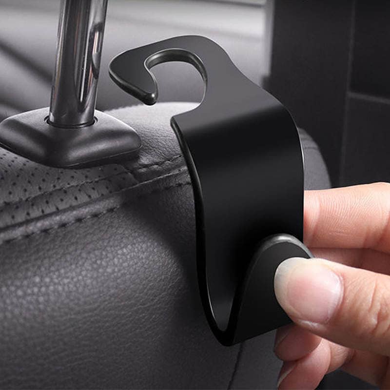 Bulk Order Available | Plastic ABS Headrest Hooks for car Organizer 1