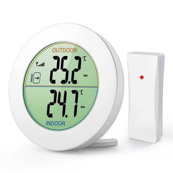 ORIA Indoor Outdoor Thermometer, Wireless Temperature Monitor 0