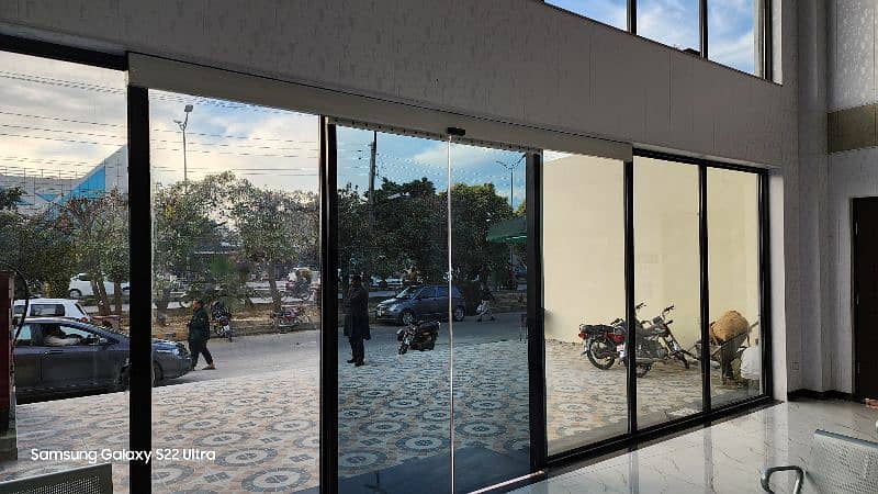 Automatic Sliding Glass Doors #autodoor #sensordoor #glassdoor 0