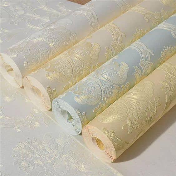 Wallpapers / Vinyl Floor / 3D Wallpaper / Wooden Floor/ Grass / Blind 6