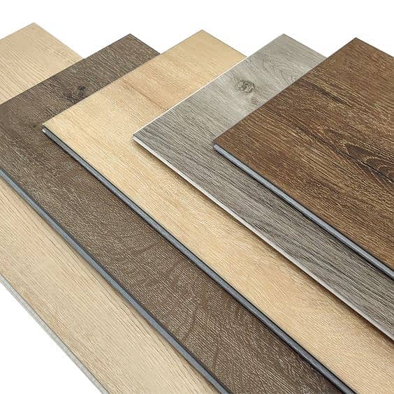 Wallpapers / Vinyl Floor / 3D Wallpaper / Wooden Floor/ Grass / Blind 9