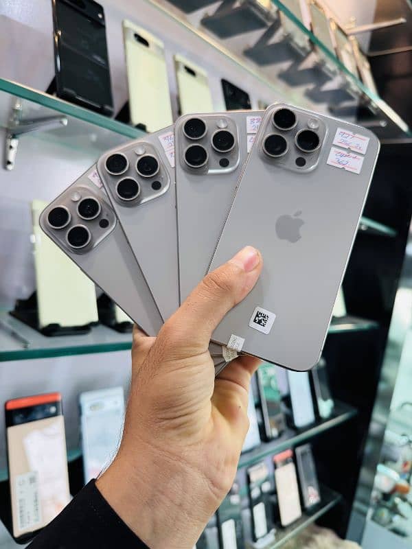 Iphone 15 Pro Max Jv | stock 256Gb Jv Natural Titanium 0