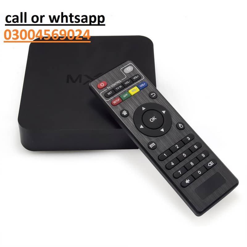 Smart Box X96q Mini Quad Core 8g+128g 4k Android with free channels 4