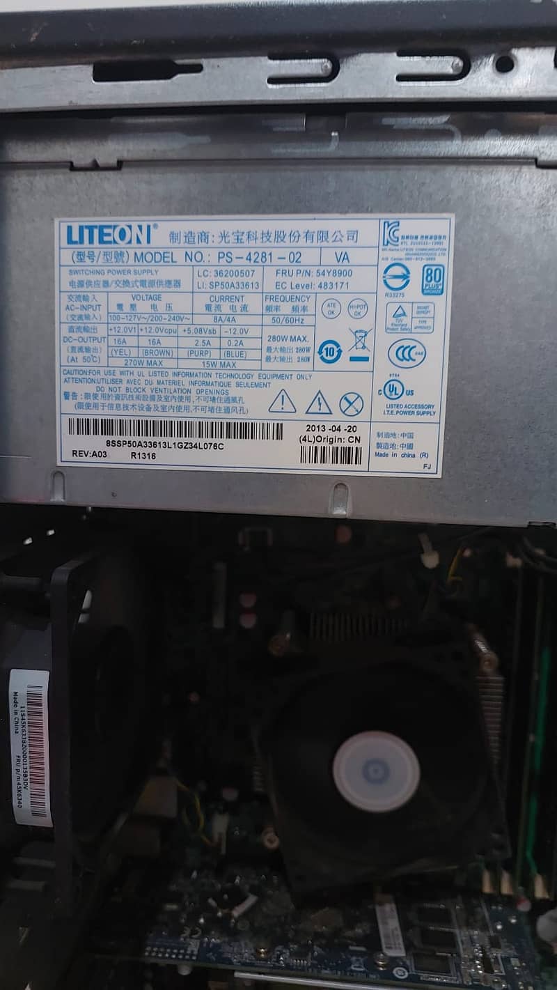 PC/MONITOR/CABLES. (Price negotiable), best for work and general tasks 10