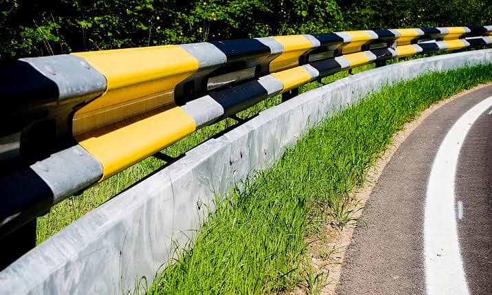 Road Barrier- Road Studs - Anti glare Sheet |Precaution Signboards 7
