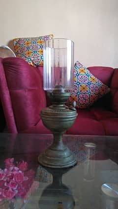 vintage metal lamp