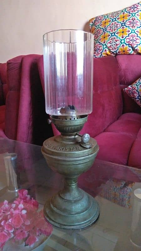 vintage metal lamp 1