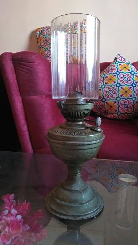 vintage metal lamp 4
