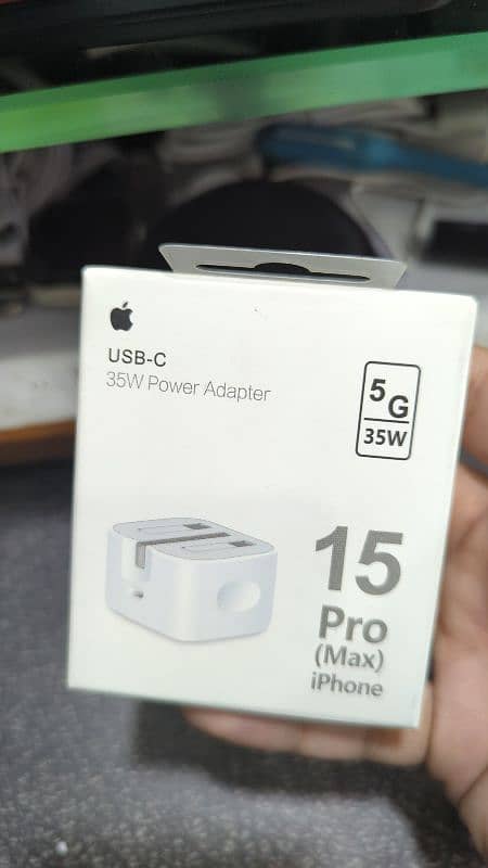 IPHONE 15 PRO MAX CHARGER 35W POWER ADAPTOR WITH CABLE 0