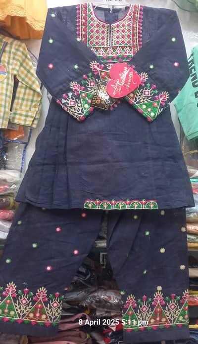 suit for girls from 5 - 9 year old . And free delivery available