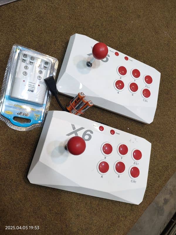 X6 Game Console with Double Arcade Joystick 8k 2