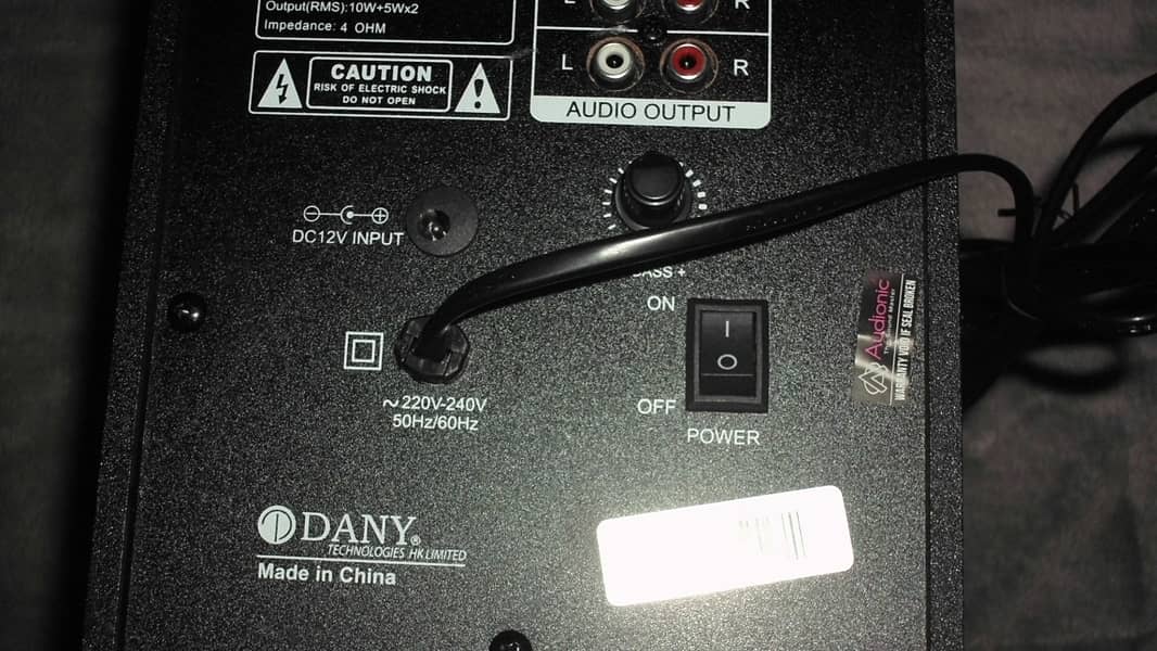 AUDIONIC AD-7000PLUS Speakers (AC/DC supported) -30%DISCOUNT 6