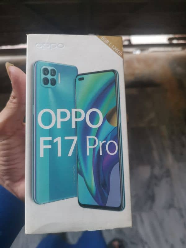 f17 pro full box like new condition 1