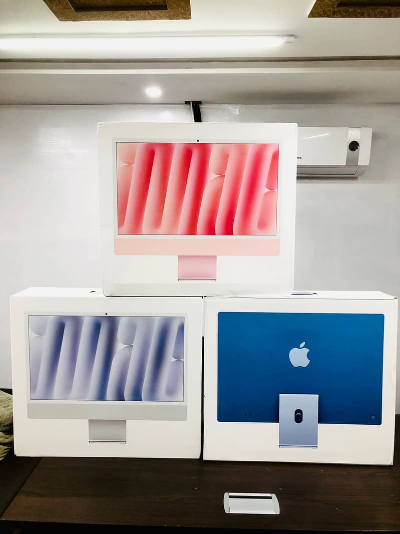 APPLE IMAC M4 CHIP 24" SILVER with 10-Core GPU 24GB/512Gb MCR24 0