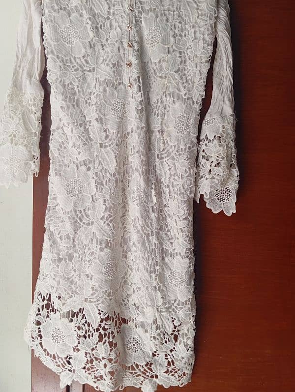 Net shirt with dupatta 0
