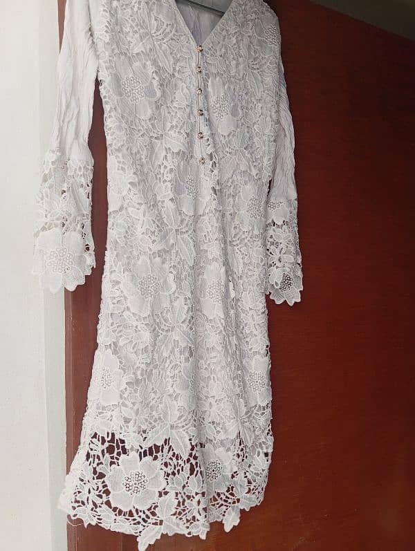 Net shirt with dupatta 1