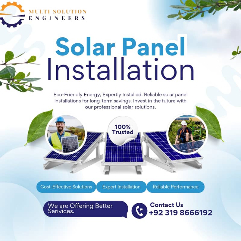 Solar Installation | New Setup Complete Solar Solutions | Solar System 2