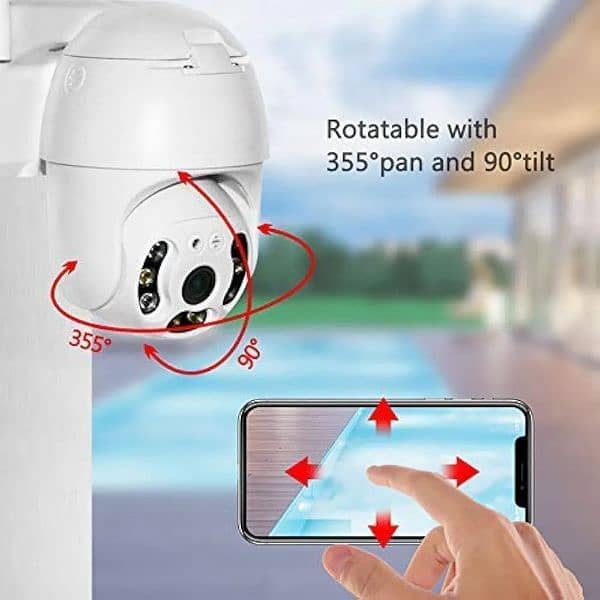 V380 PTV Camera HD Weatherproof Night vision IP Security Camera 3