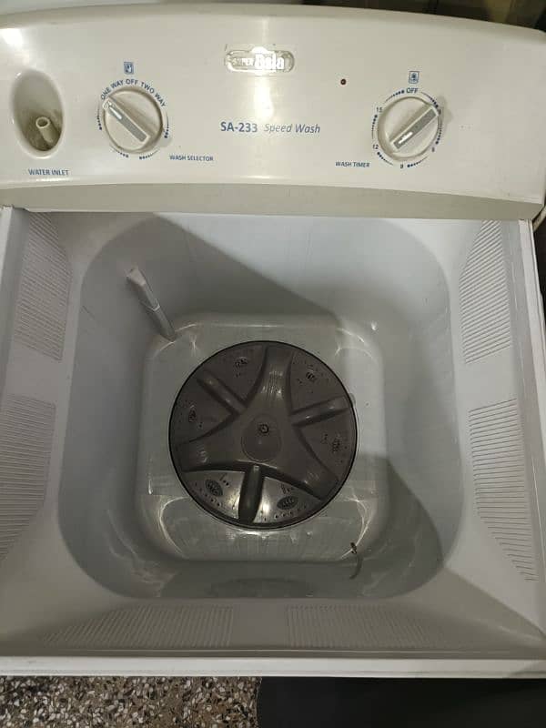 super asia washing machine SA-233 speed wash 1