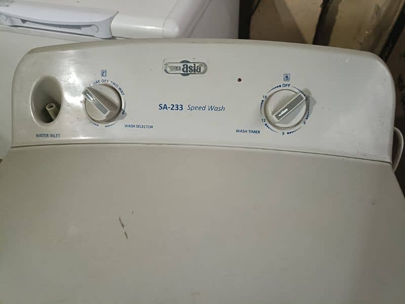 super asia washing machine SA-233 speed wash 3