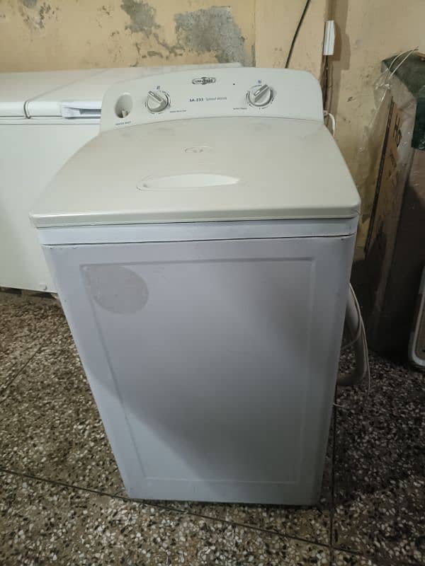 super asia washing machine SA-233 speed wash 4